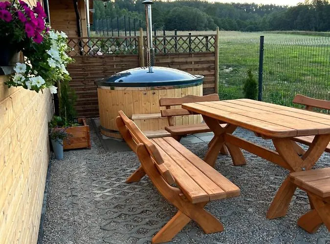 شاليه Siedlisko Zlota Gora Caloroczne Na Kaszubach برودينيسا