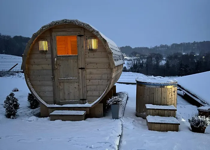 شاليه Siedlisko Zlota Gora Caloroczne Na Kaszubach *