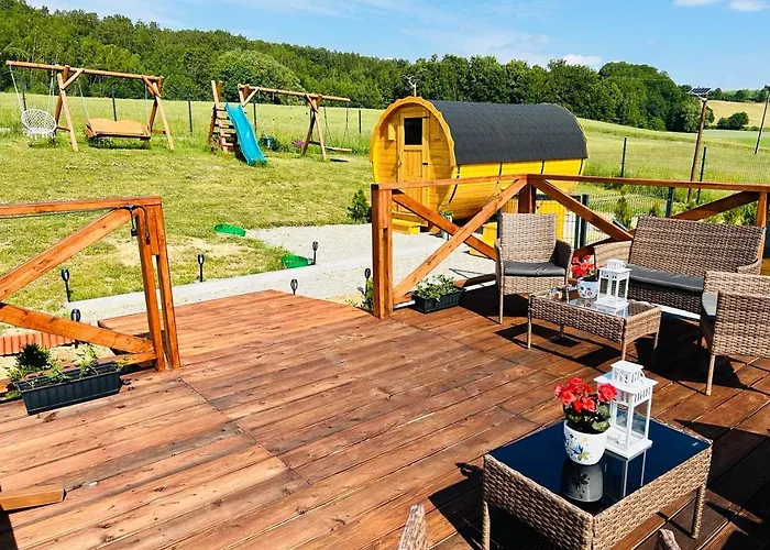 Siedlisko Zlota Gora Caloroczne Na Kaszubach شاليه برودينيسا